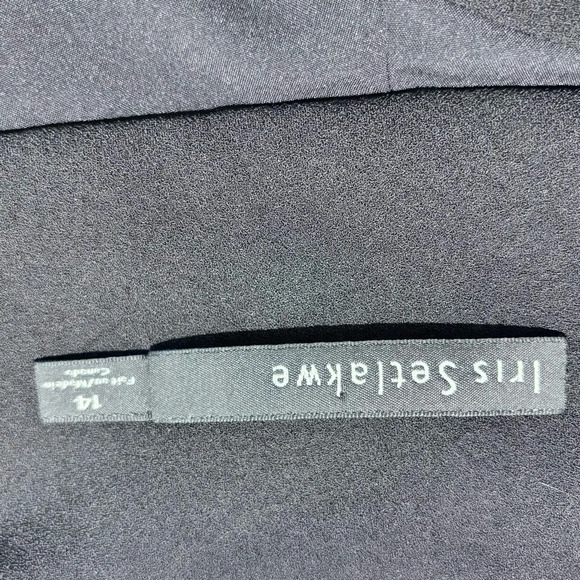IRIS SETLAKWE Sz 14 Lined Zipper Closure Made in Canada Classic Trousers NEW - Picture 8 of 10